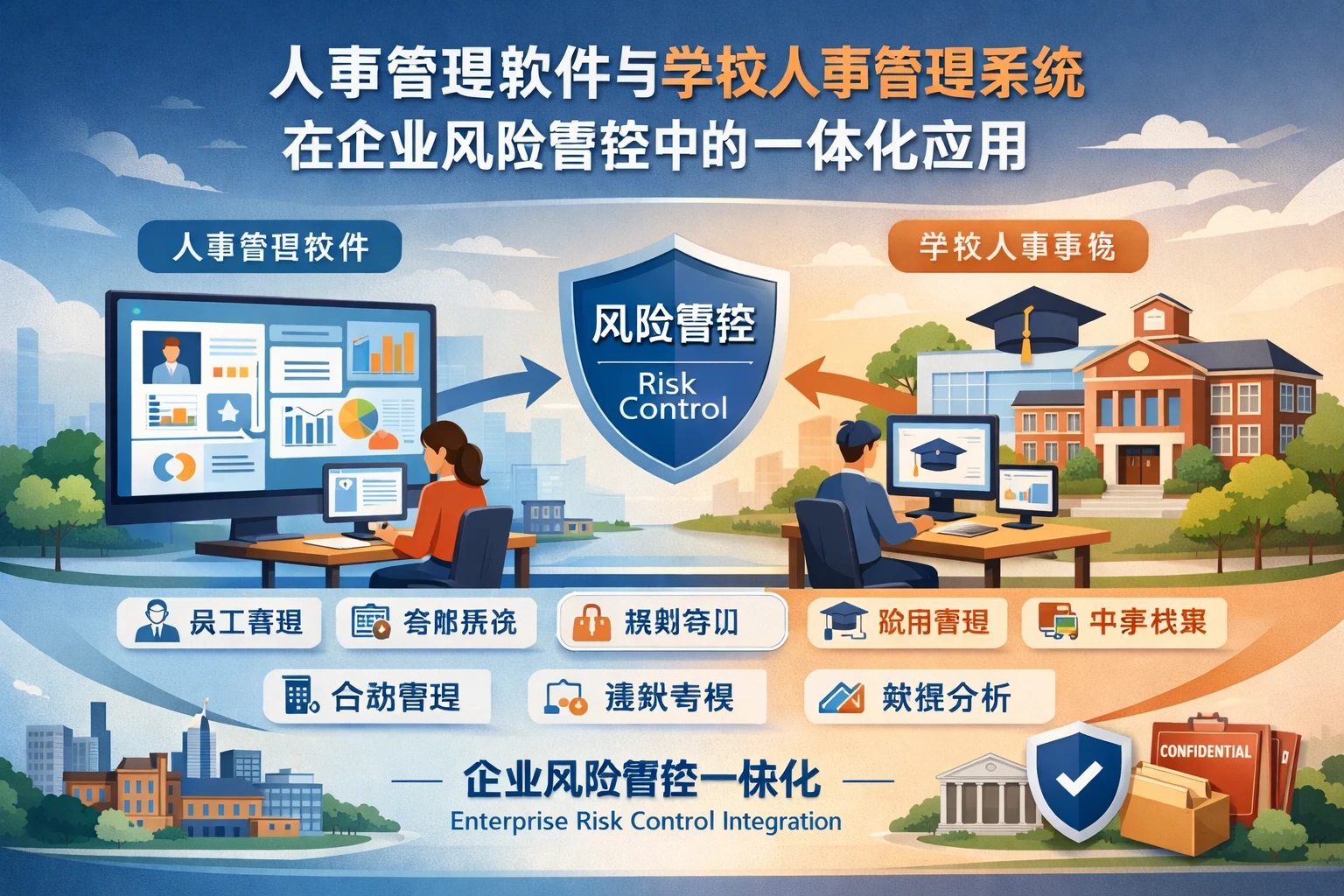人事管理软件与学校人事管理系统在企业风险管控中的一体化应用