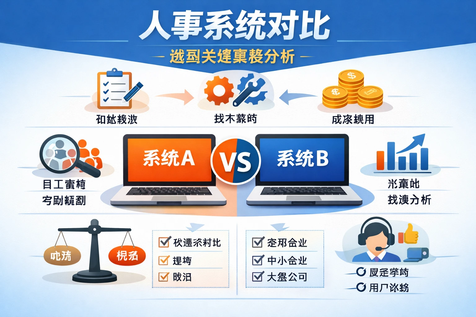 人事系统对比：选型关键要素分析