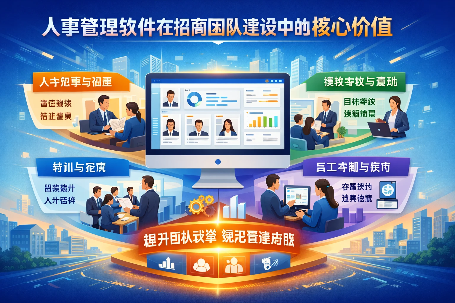 人事管理软件在招商团队建设中的核心价值