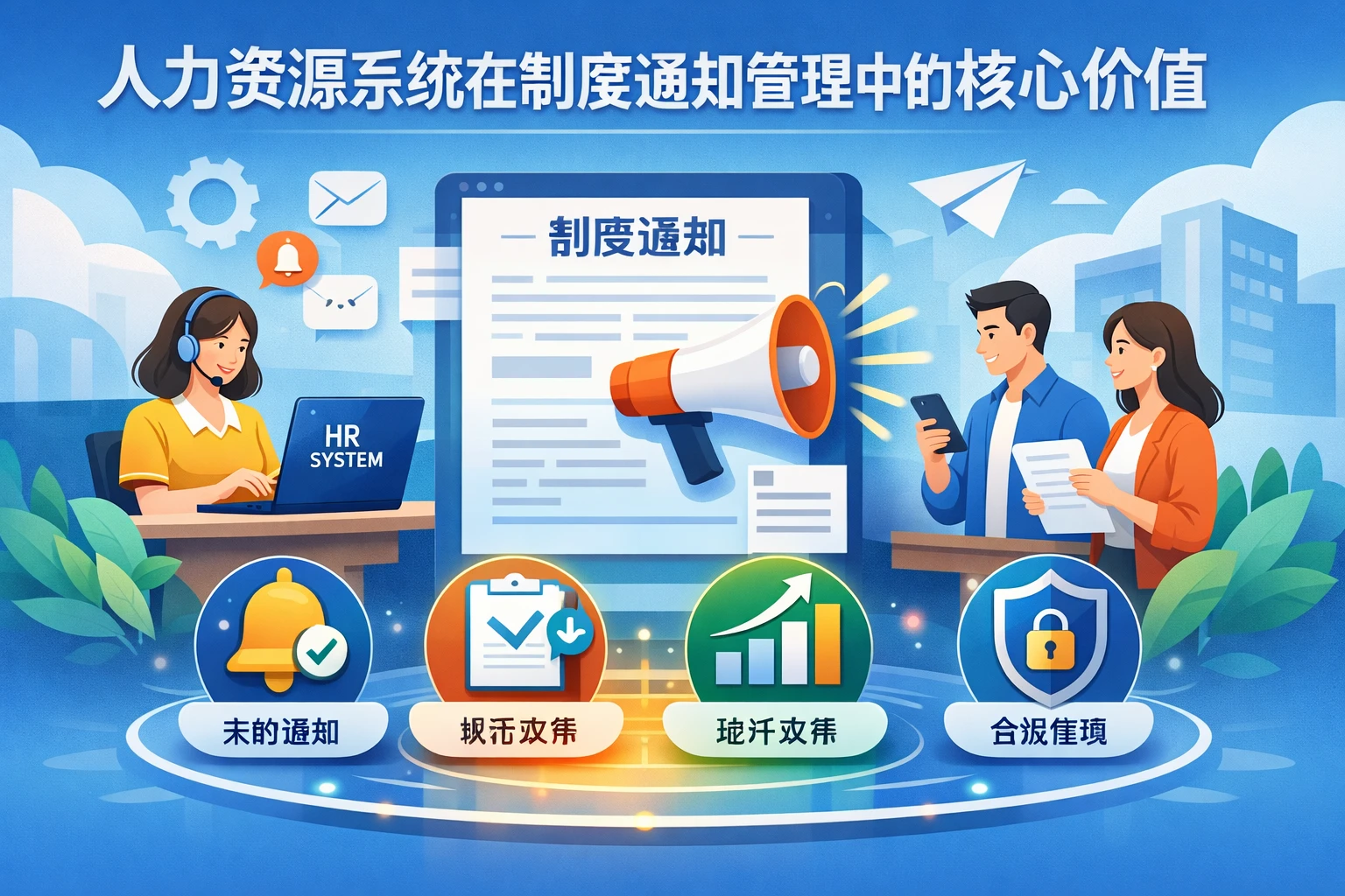 人力资源系统在制度通知管理中的核心价值