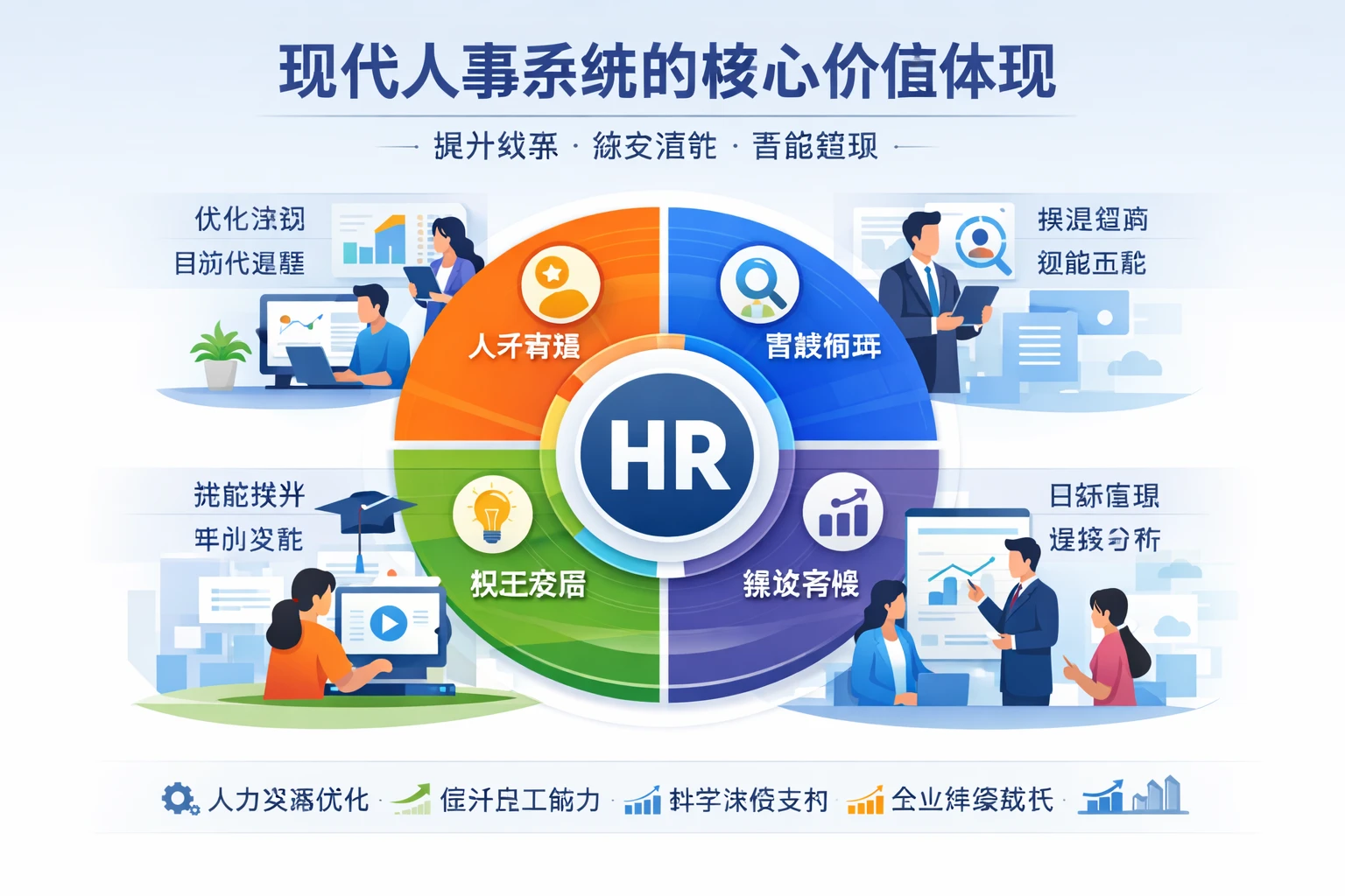 现代人事系统的核心价值体现