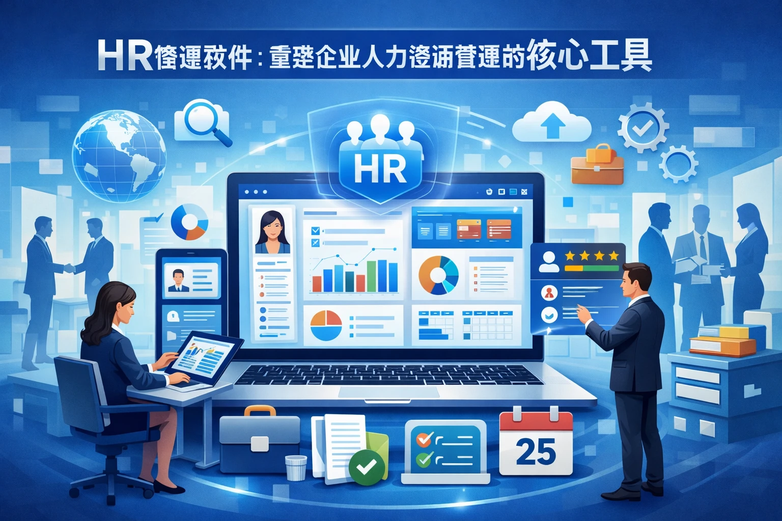 HR管理软件：重塑企业人力资源管理的核心工具