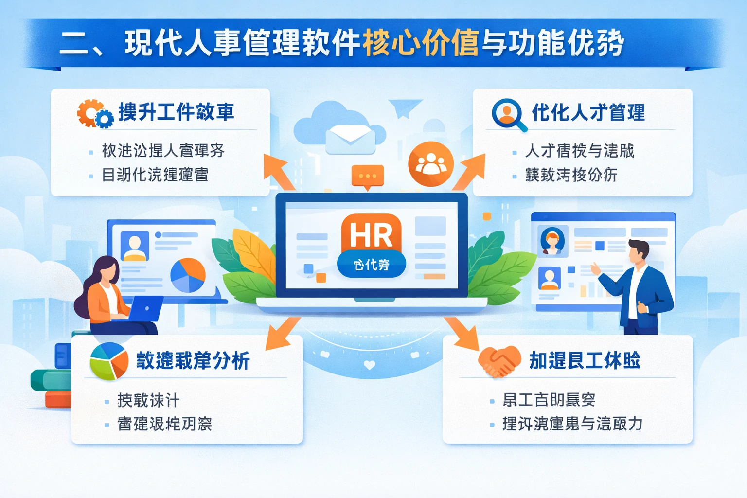 二、现代人事管理软件的核心价值与功能优势