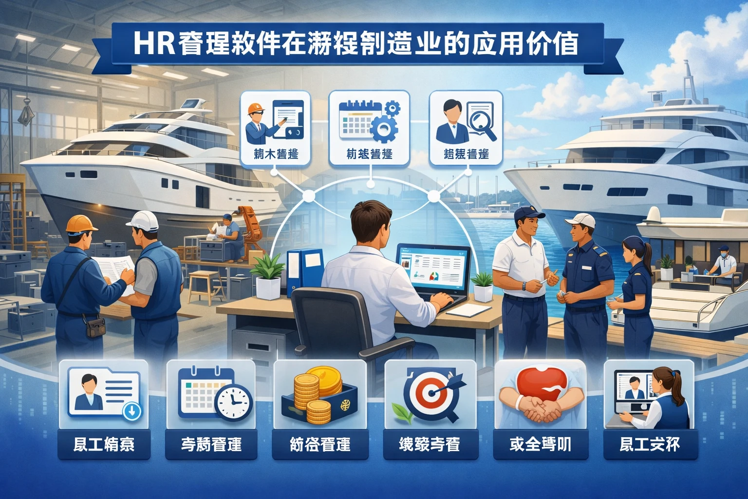 HR管理软件在游艇制造业的应用价值