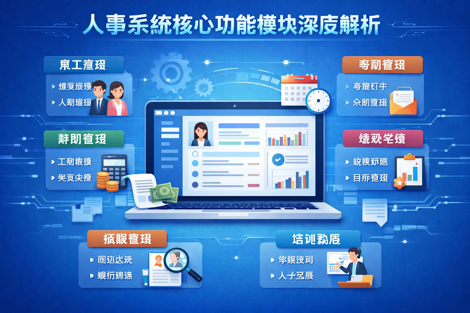 人事系统核心功能模块深度解析