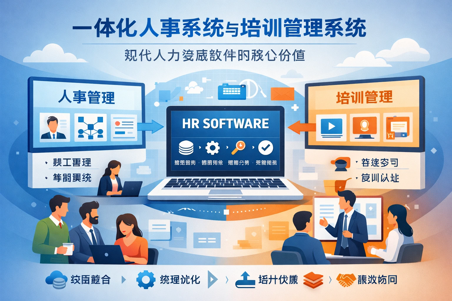 一体化人事系统与培训管理系统：现代人力资源软件的核心价值
