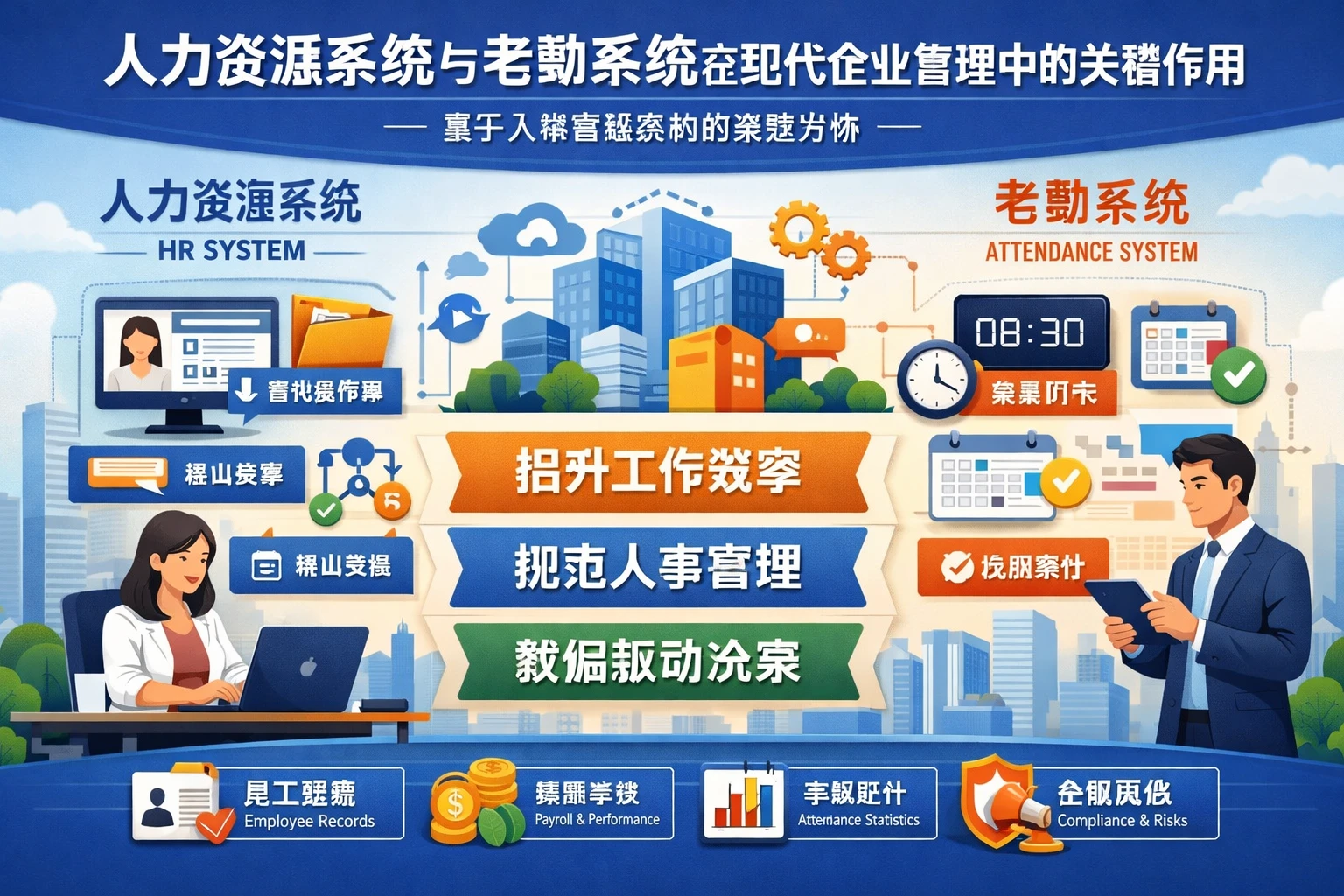 人力资源系统与考勤系统在现代企业管理中的关键作用——基于人事系统案例的深度分析