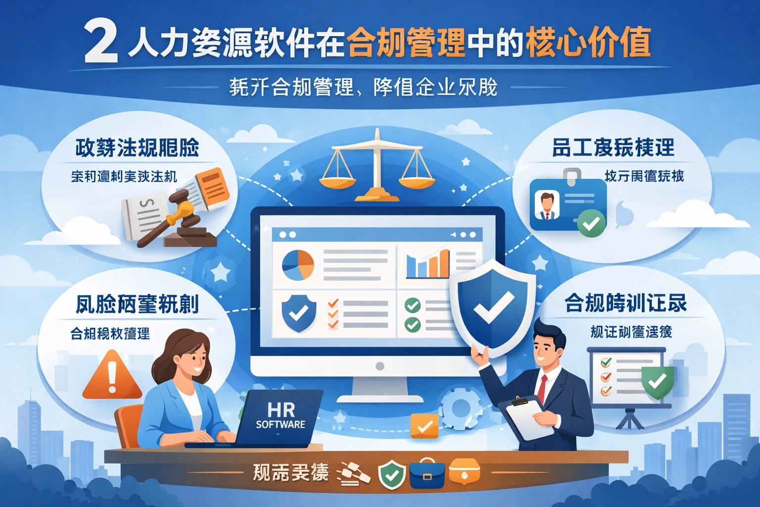 2 人力资源软件在合规管理中的核心价值