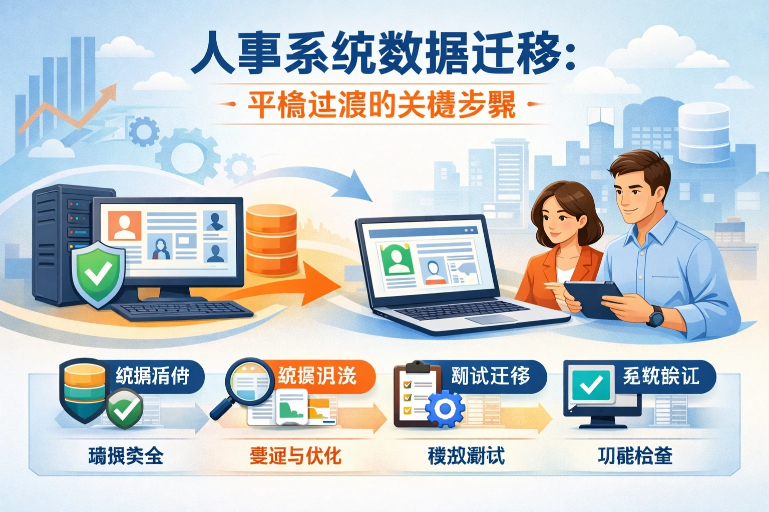 人事系统数据迁移：平稳过渡的关键步骤