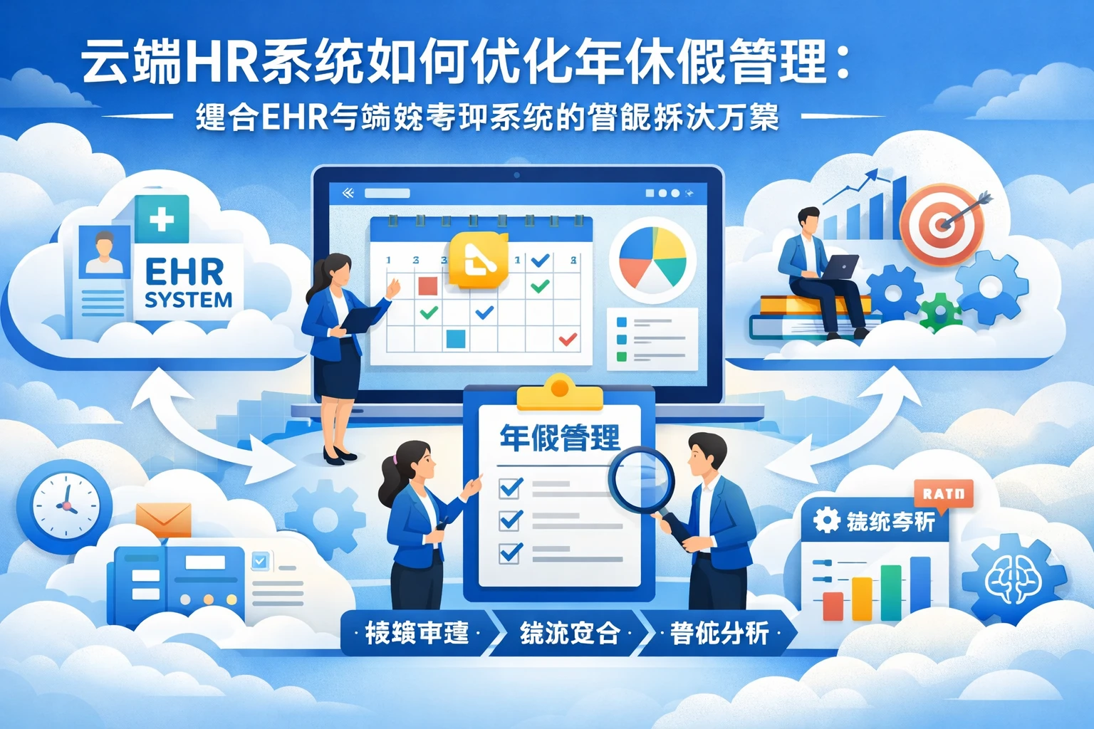 云端HR系统如何优化年休假管理：整合EHR与绩效考评系统的智能解决方案