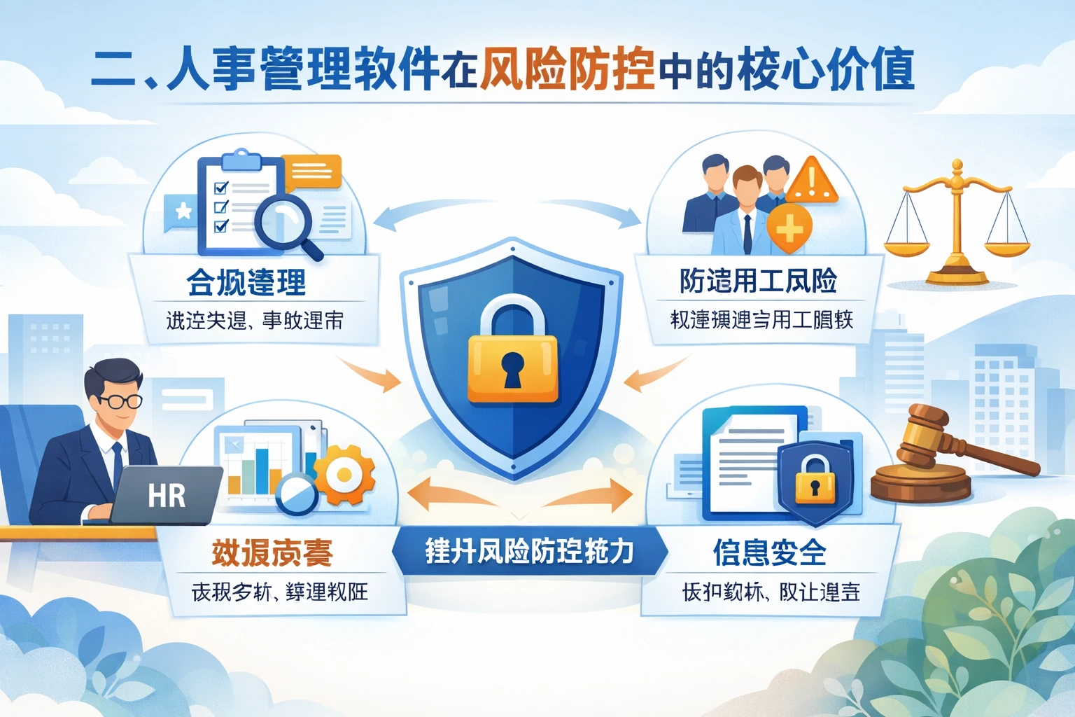 二、人事管理软件在风险防控中的核心价值