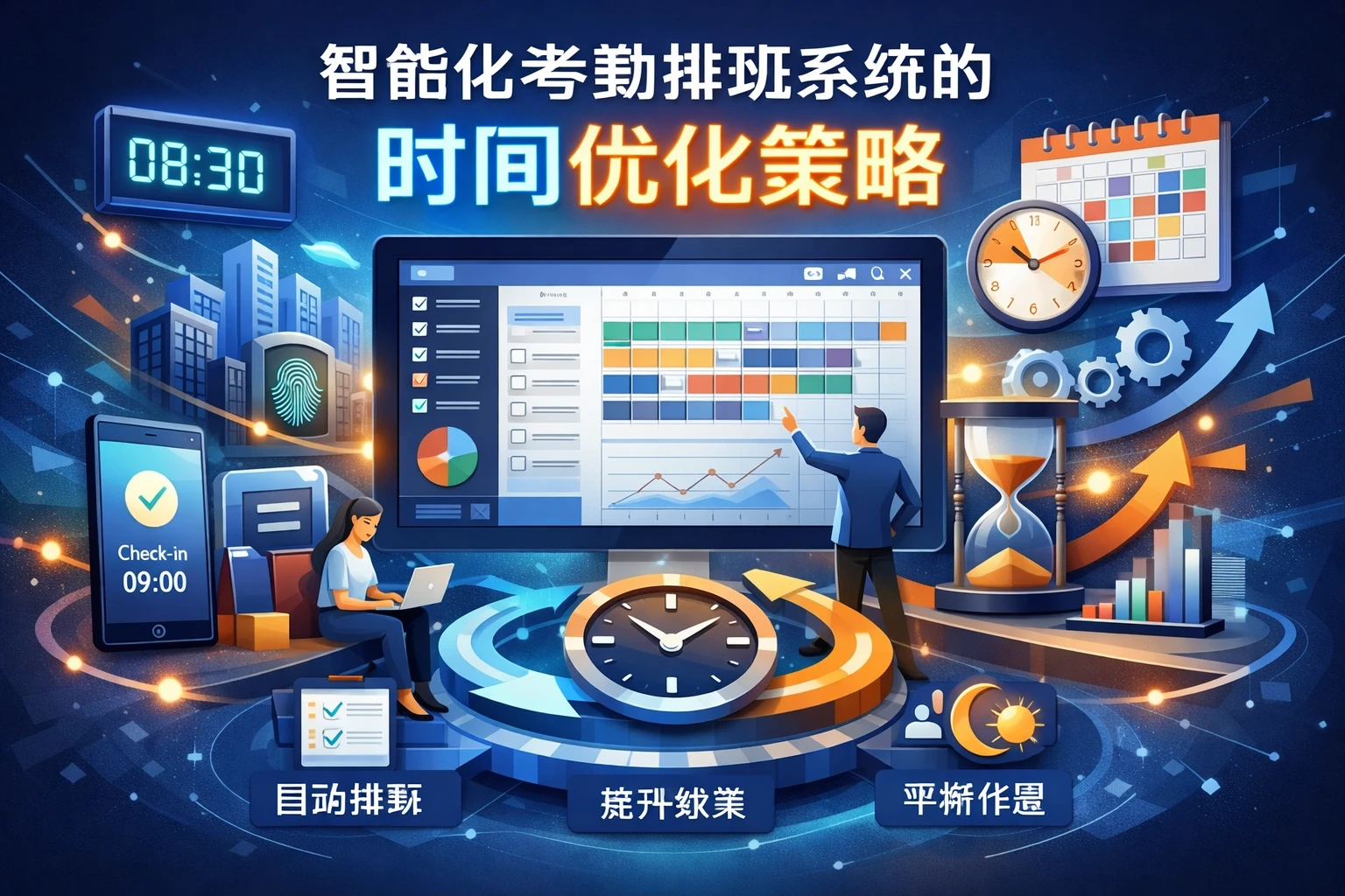 智能化考勤排班系统的时间优化策略