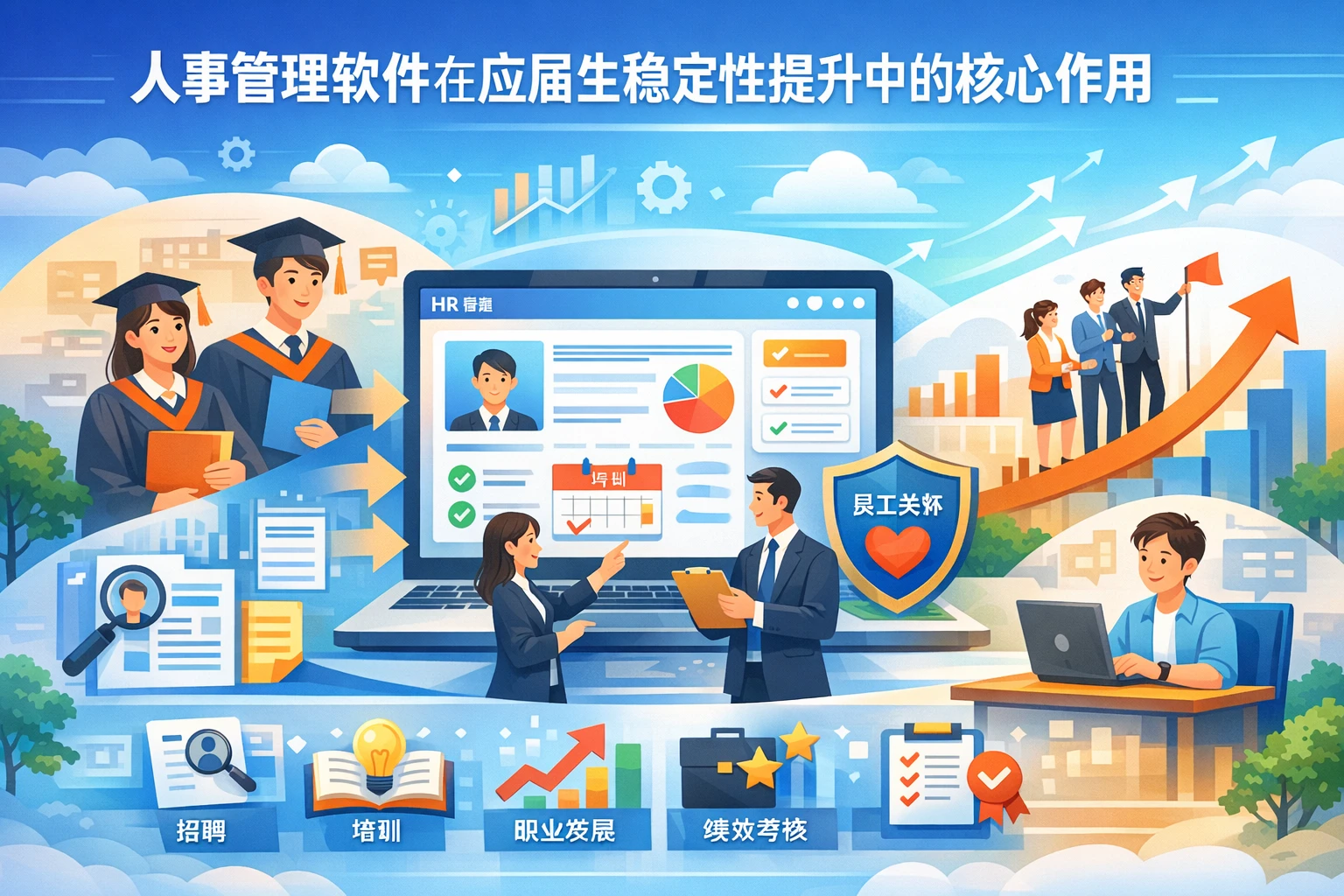 人事管理软件在应届生稳定性提升中的核心作用