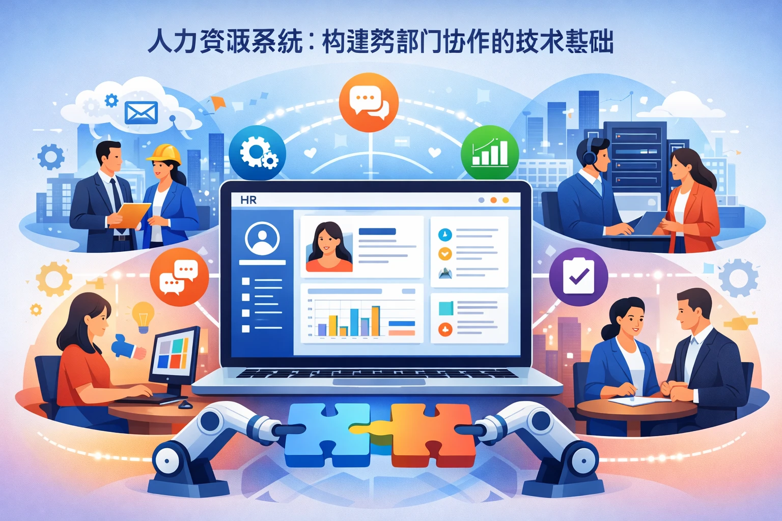 人力资源系统：构建跨部门协作的技术基础