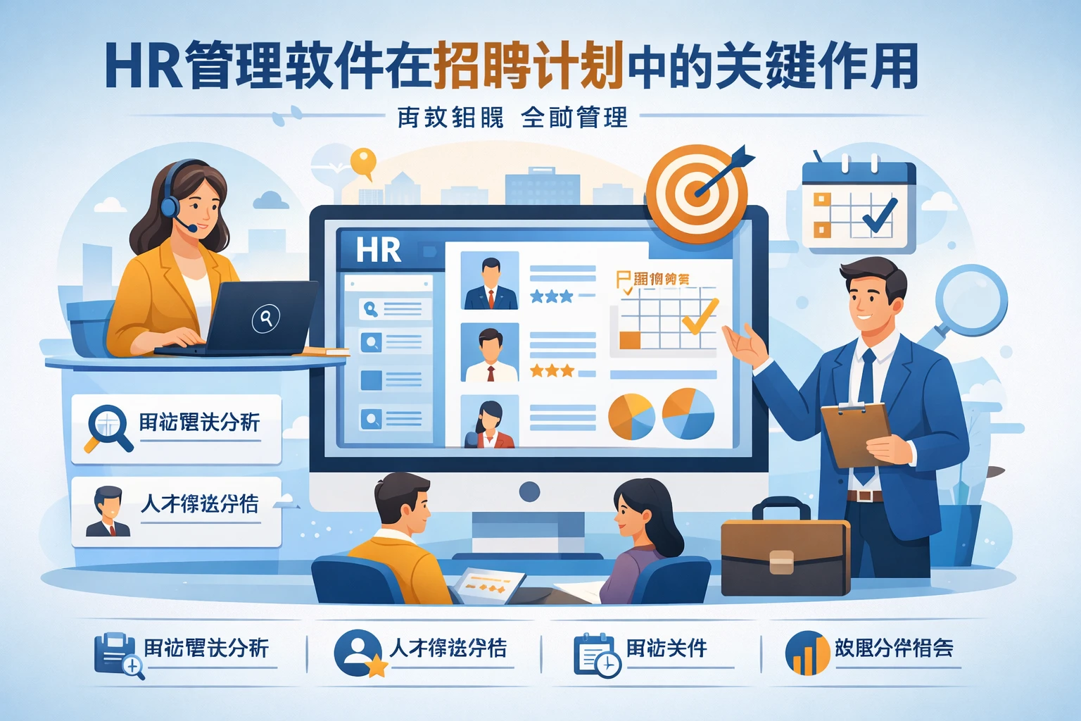 HR管理软件在招聘计划中的关键作用