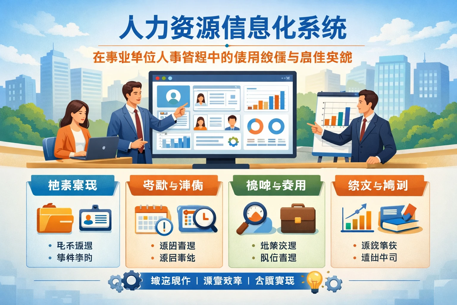 人力资源信息化系统在事业单位人事管理中的使用教程与最佳实践