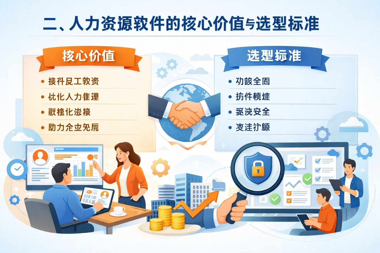 二、人力资源软件的核心价值与选型标准