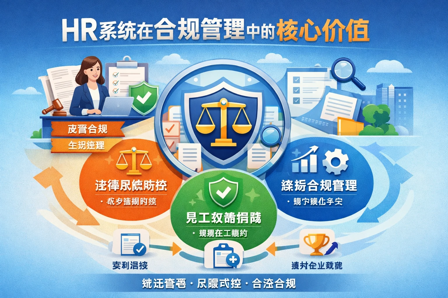 HR系统在合规管理中的核心价值