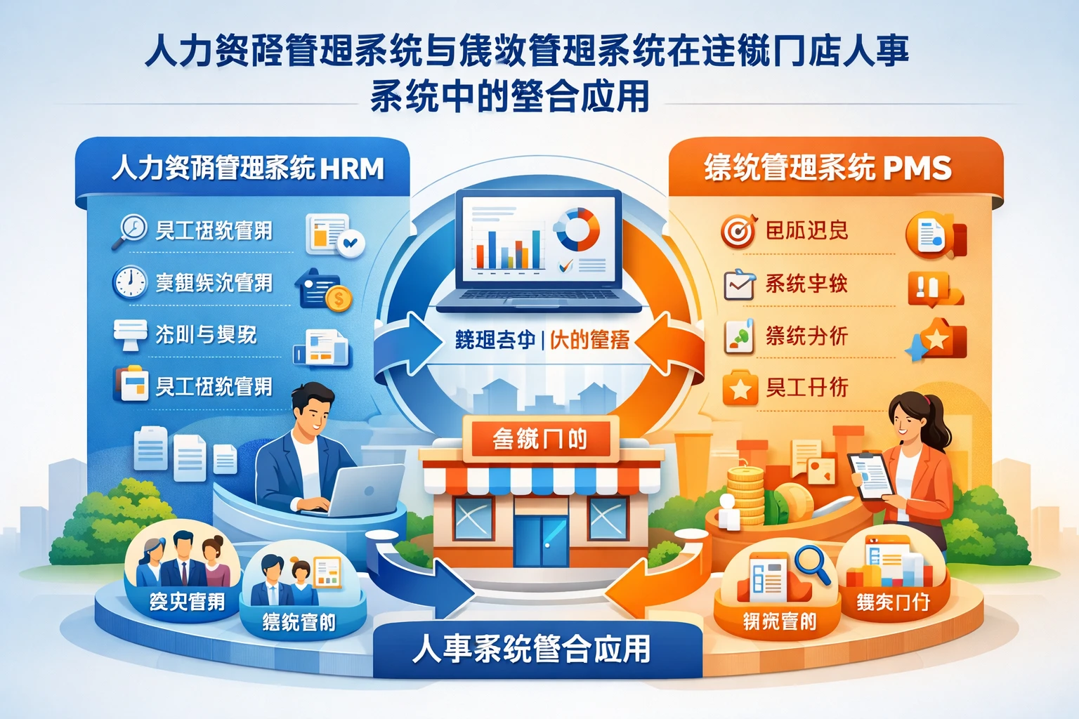 人力资源管理系统与绩效管理系统在连锁门店人事系统中的整合应用