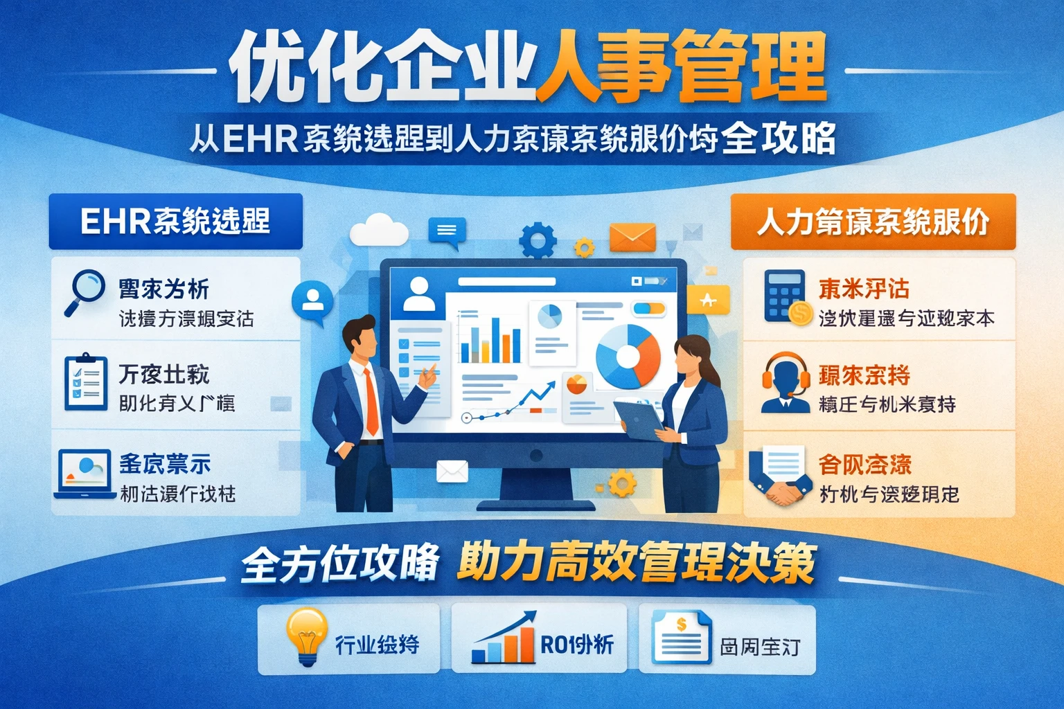 优化企业人事管理：从EHR系统选型到人力资源系统报价的全攻略