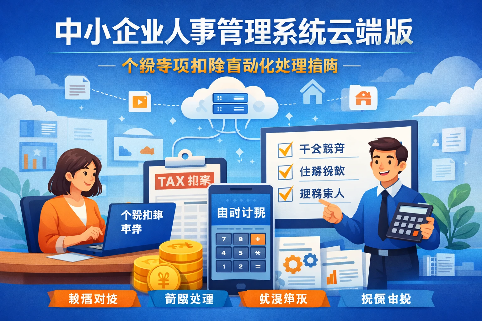 中小企业人事管理系统云端版：个税专项扣除自动化处理指南