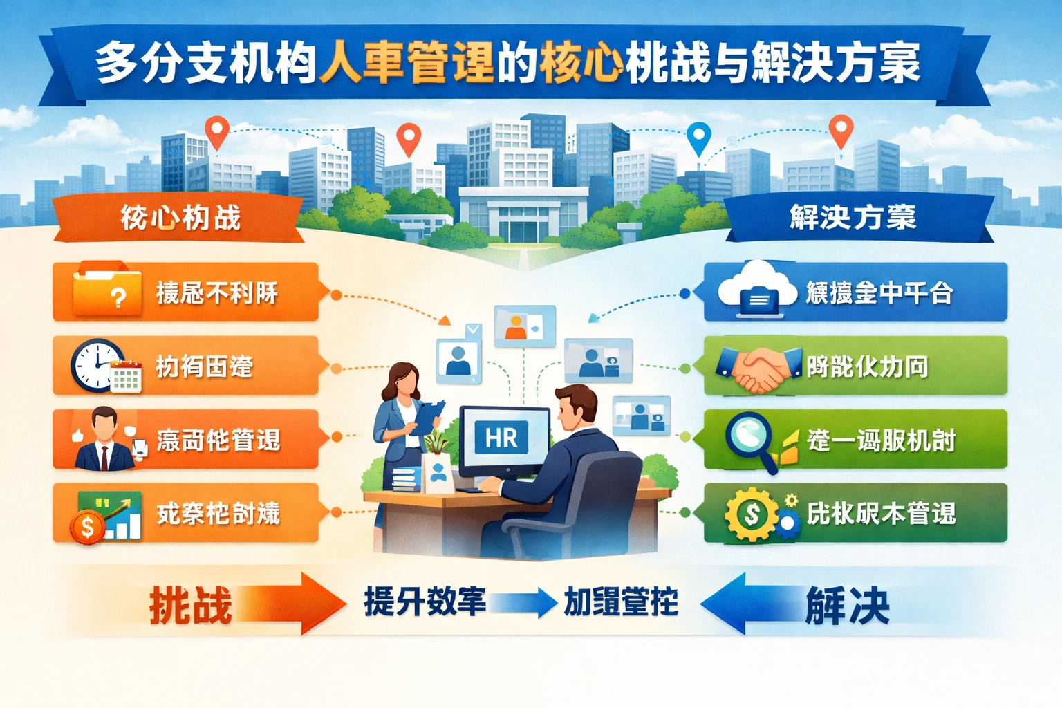 多分支机构人事管理的核心挑战与解决方案