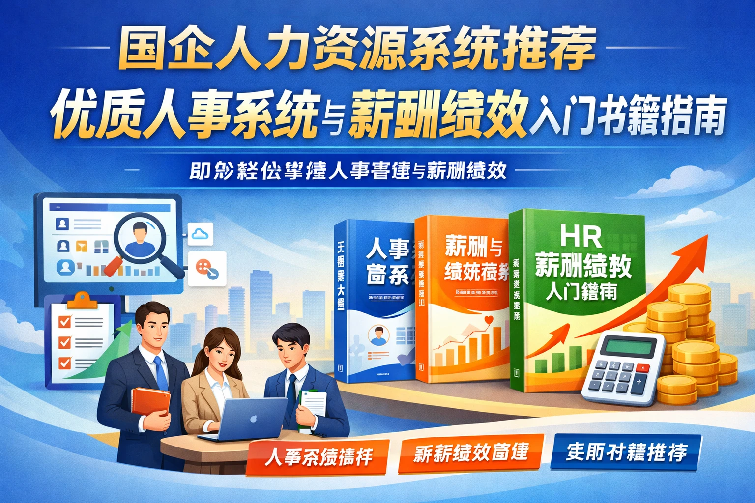 国企人力资源系统推荐:优质人事系统与薪酬绩效入门书籍指南