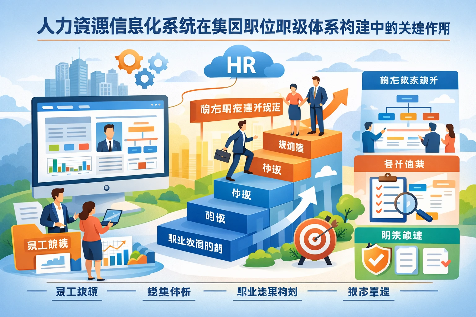 人力资源信息化系统在集团职位职级体系构建中的关键作用