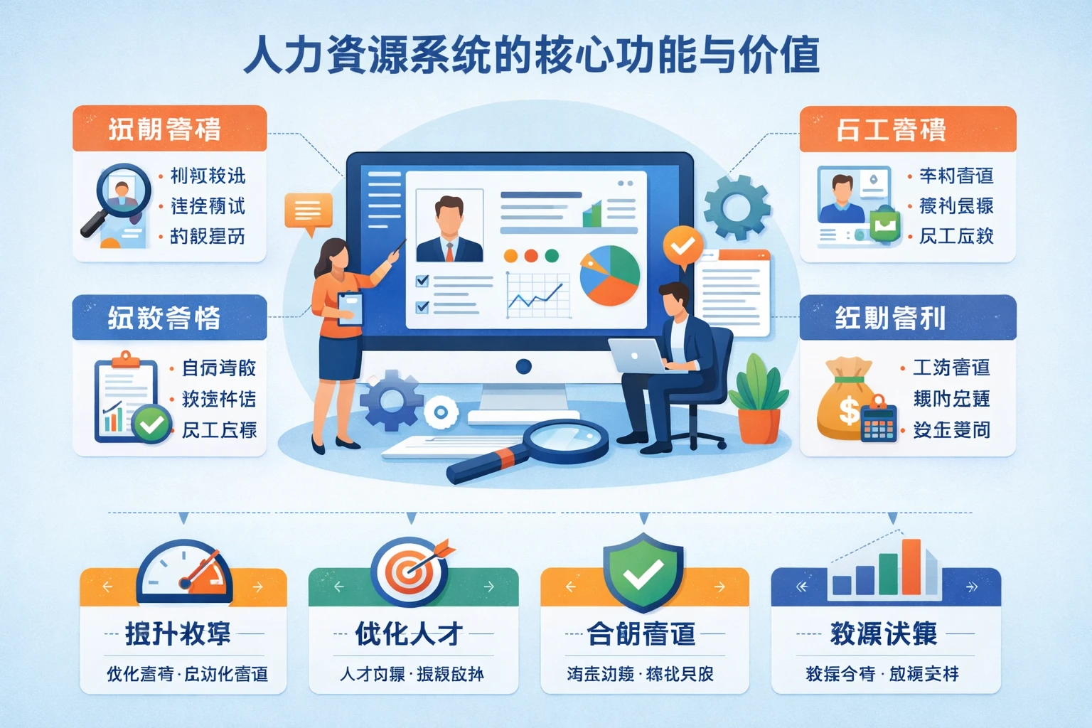 人力资源系统的核心功能与价值