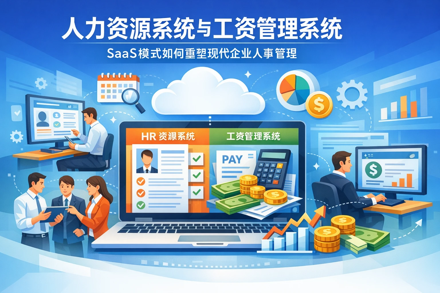人力资源系统与工资管理系统：SaaS模式如何重塑现代企业人事管理