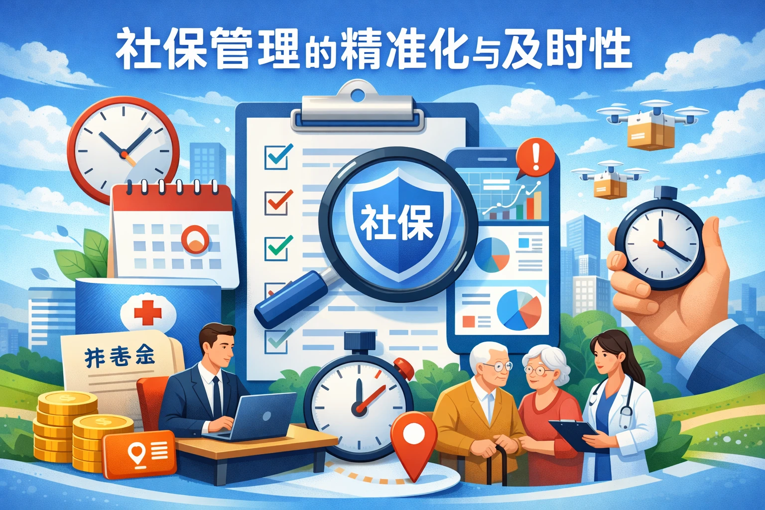 社保管理的精准化与及时性