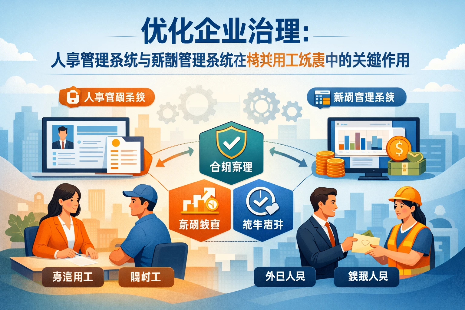 优化企业治理：人事管理系统与薪酬管理系统在特殊用工场景中的关键作用