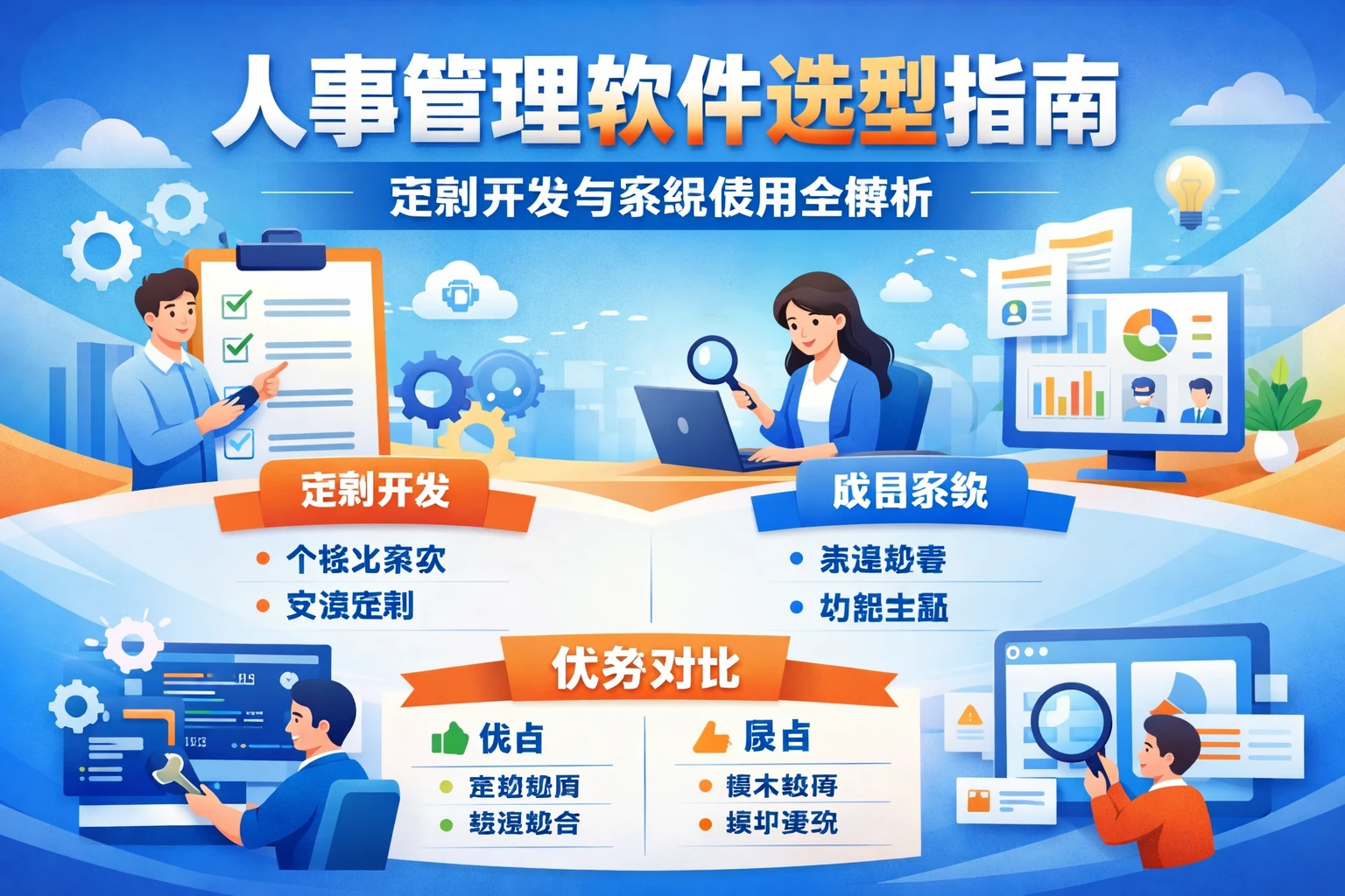 人事管理软件选型指南：定制开发与系统使用全解析