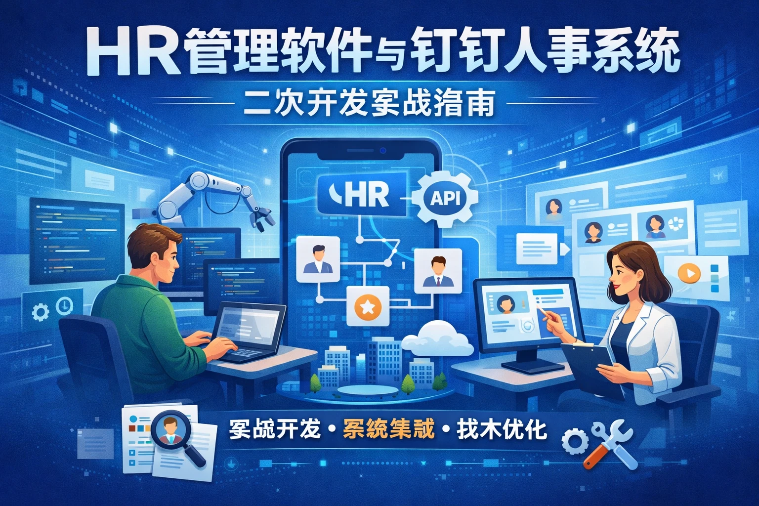 HR管理软件与钉钉人事系统二次开发实战指南