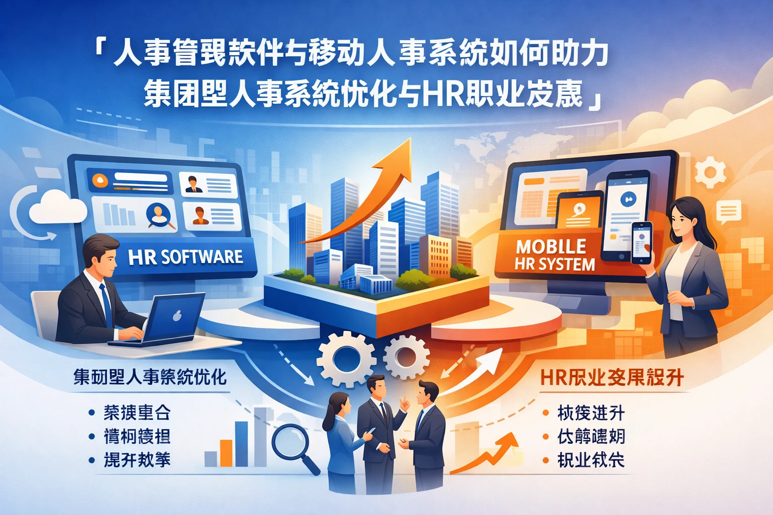 人事管理软件与移动人事系统如何助力集团型人事系统优化与HR职业发展