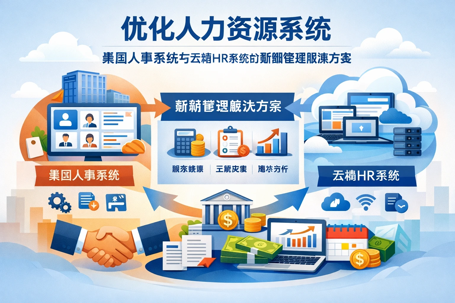 优化人力资源系统：集团人事系统与云端HR系统的薪酬管理解决方案