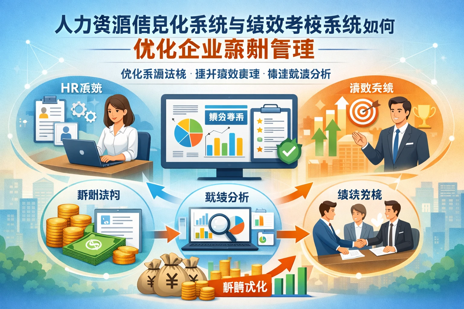 人力资源信息化系统与绩效考核系统如何优化企业薪酬管理