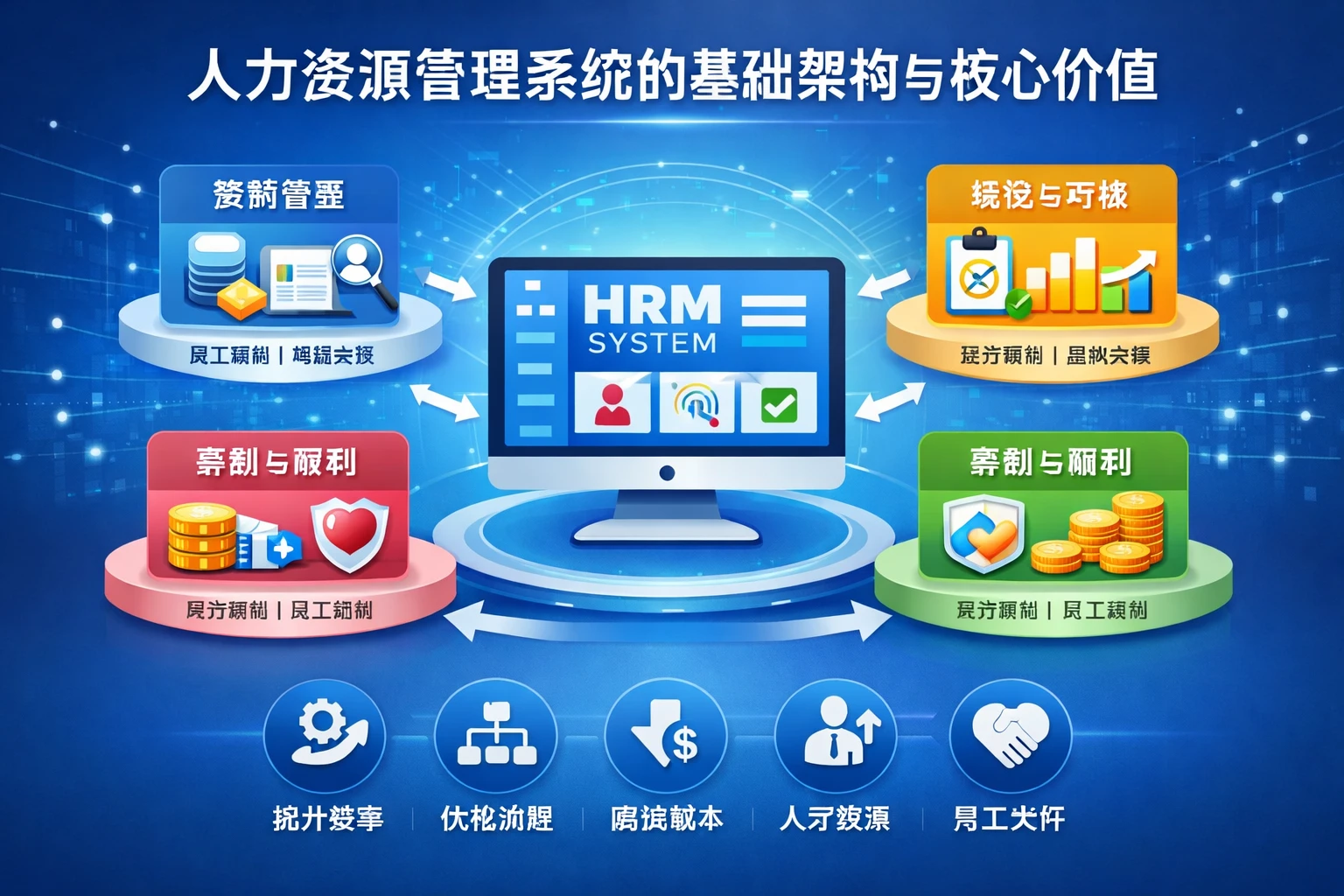 人力资源管理系统的基础架构与核心价值