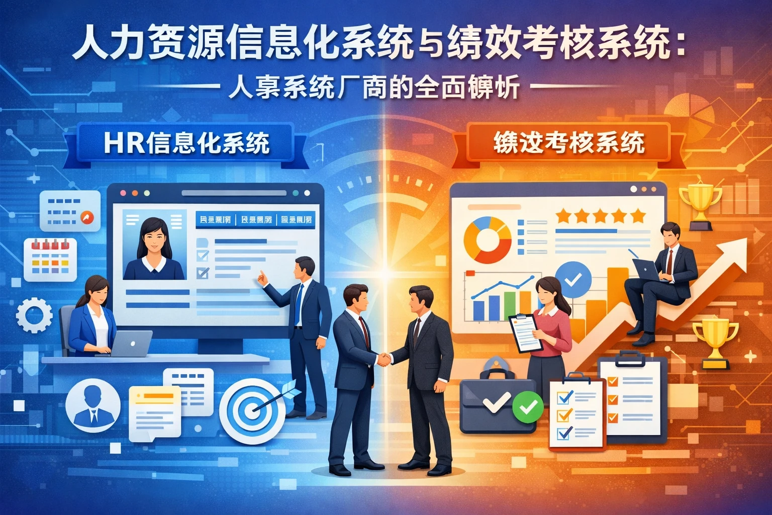 人力资源信息化系统与绩效考核系统：人事系统厂商的全面解析