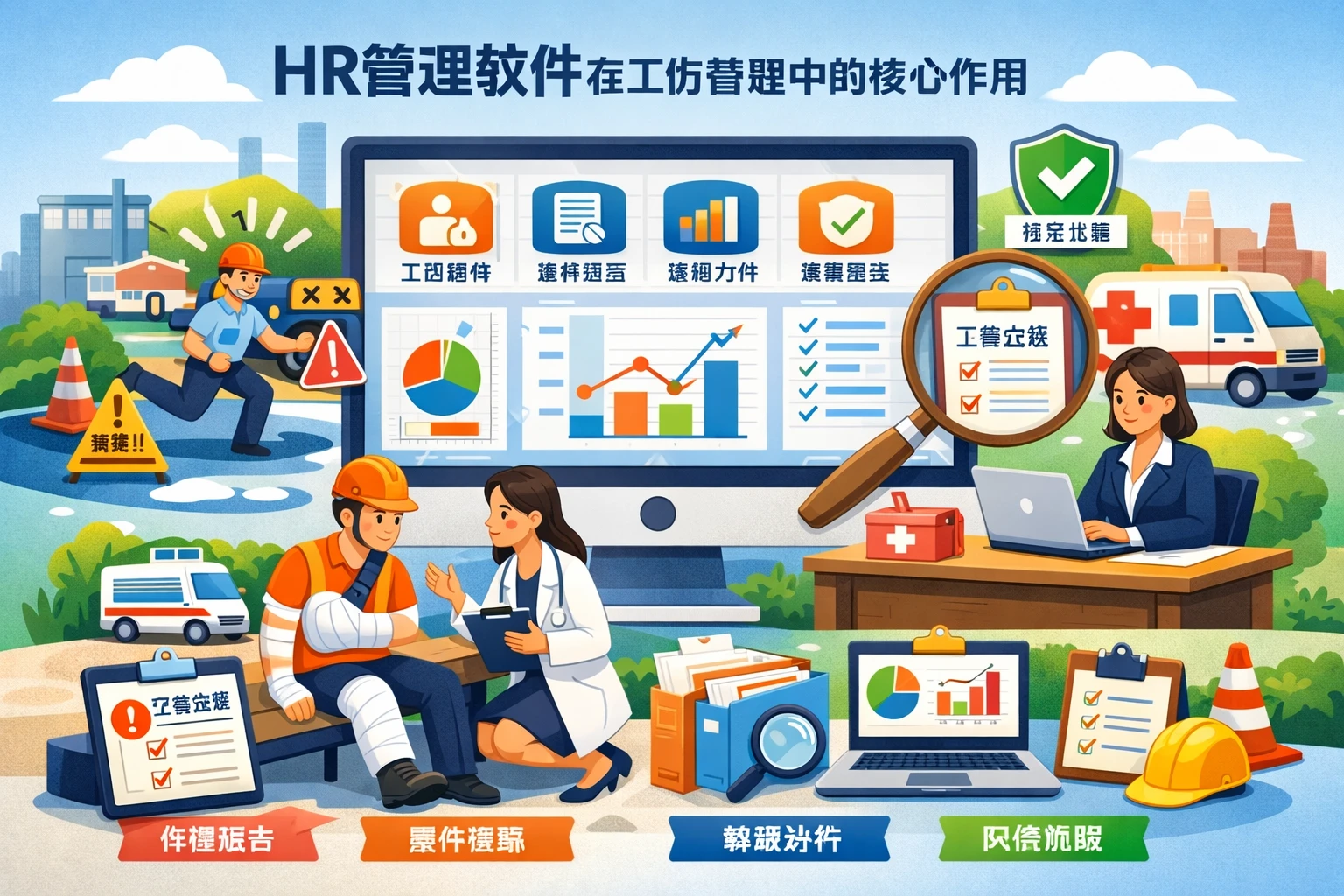 HR管理软件在工伤管理中的核心作用
