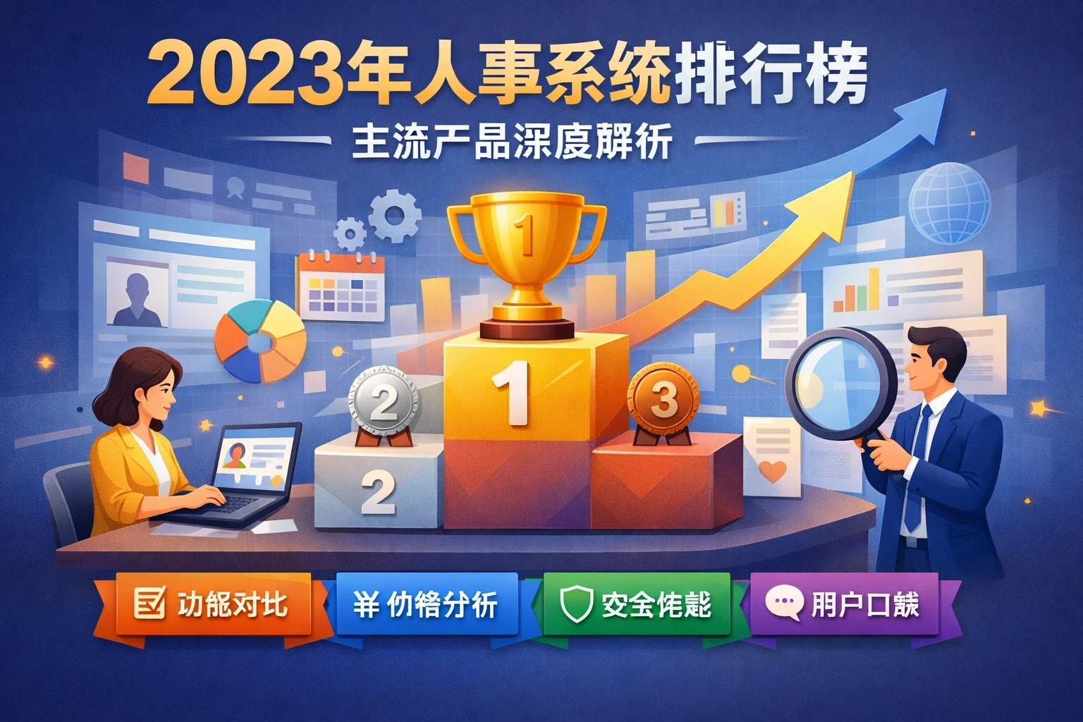 2023年人事系统排行榜：主流产品深度解析