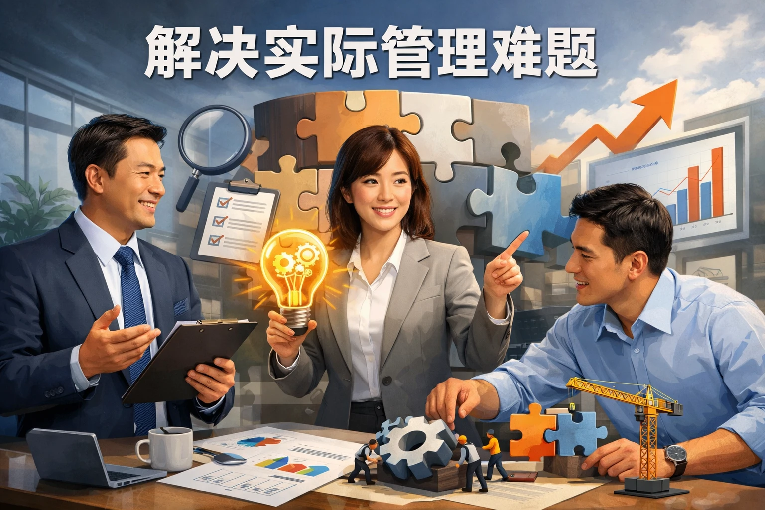 解决实际管理难题