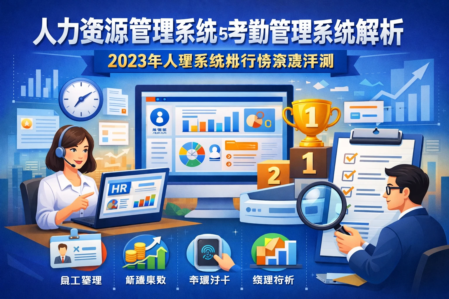 人力资源管理系统与考勤管理系统解析：2023年人事系统排行榜深度评测