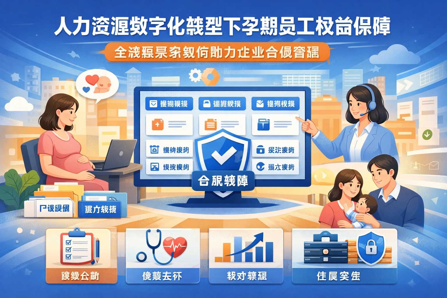 人力资源数字化转型下孕期员工权益保障：全流程系统如何助力企业合规管理