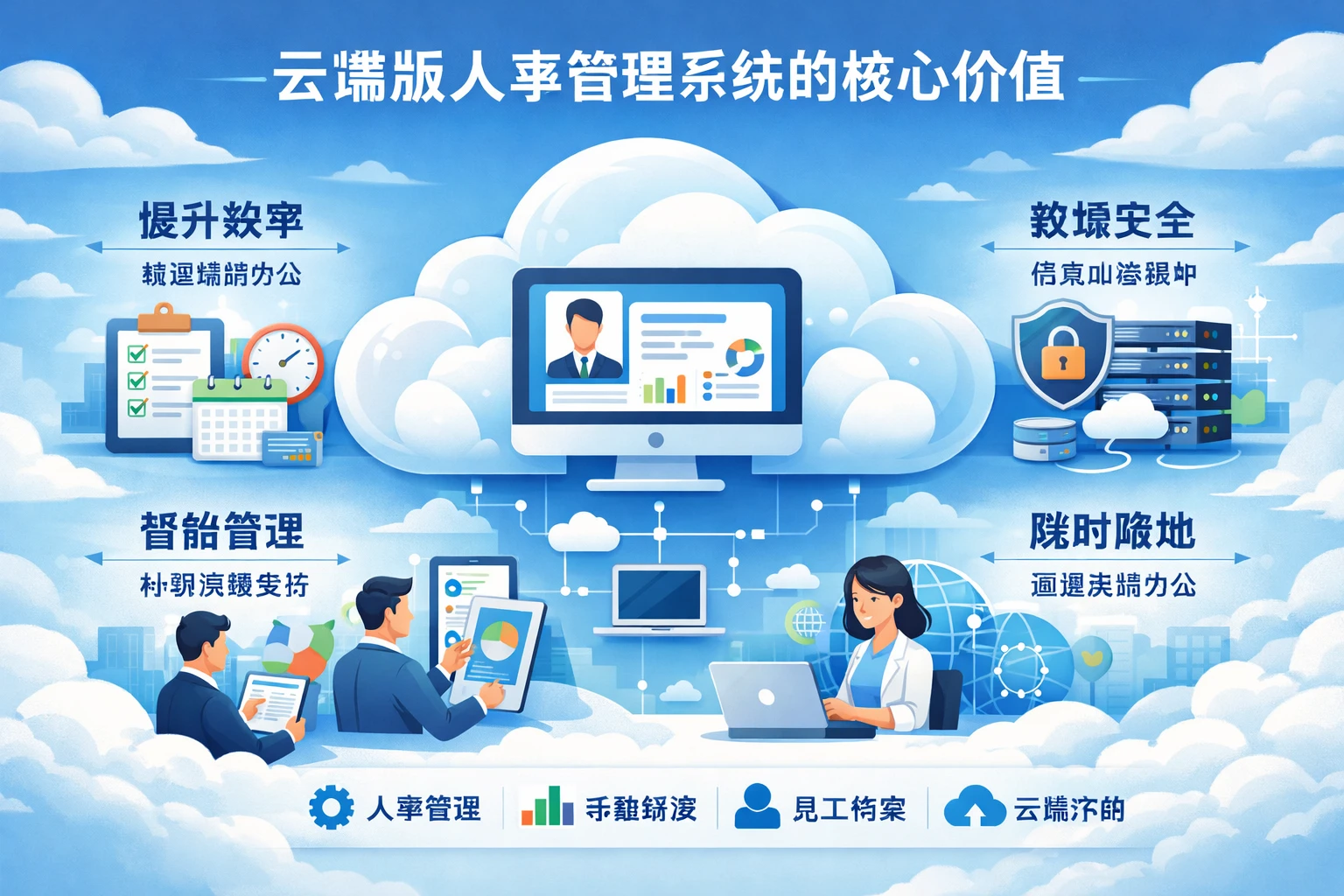 云端版人事管理系统的核心价值