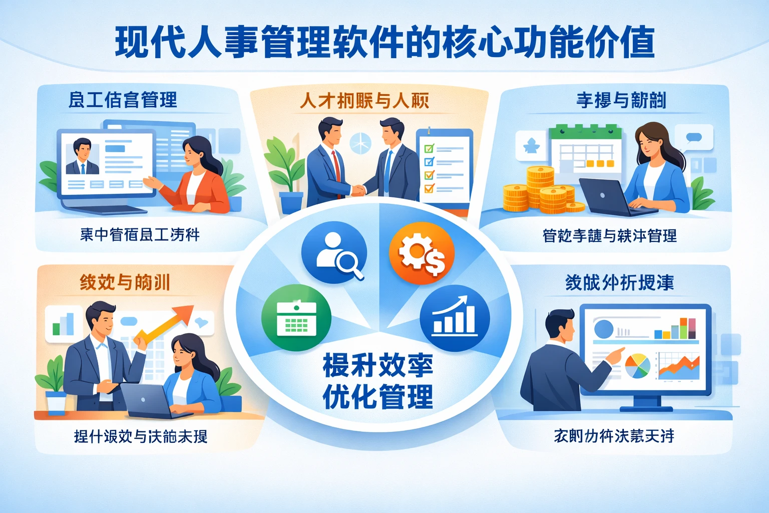 现代人事管理软件的核心功能价值