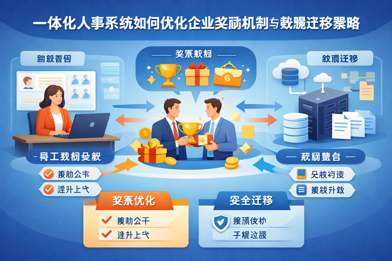 一体化人事系统如何优化企业奖励机制与数据迁移策略