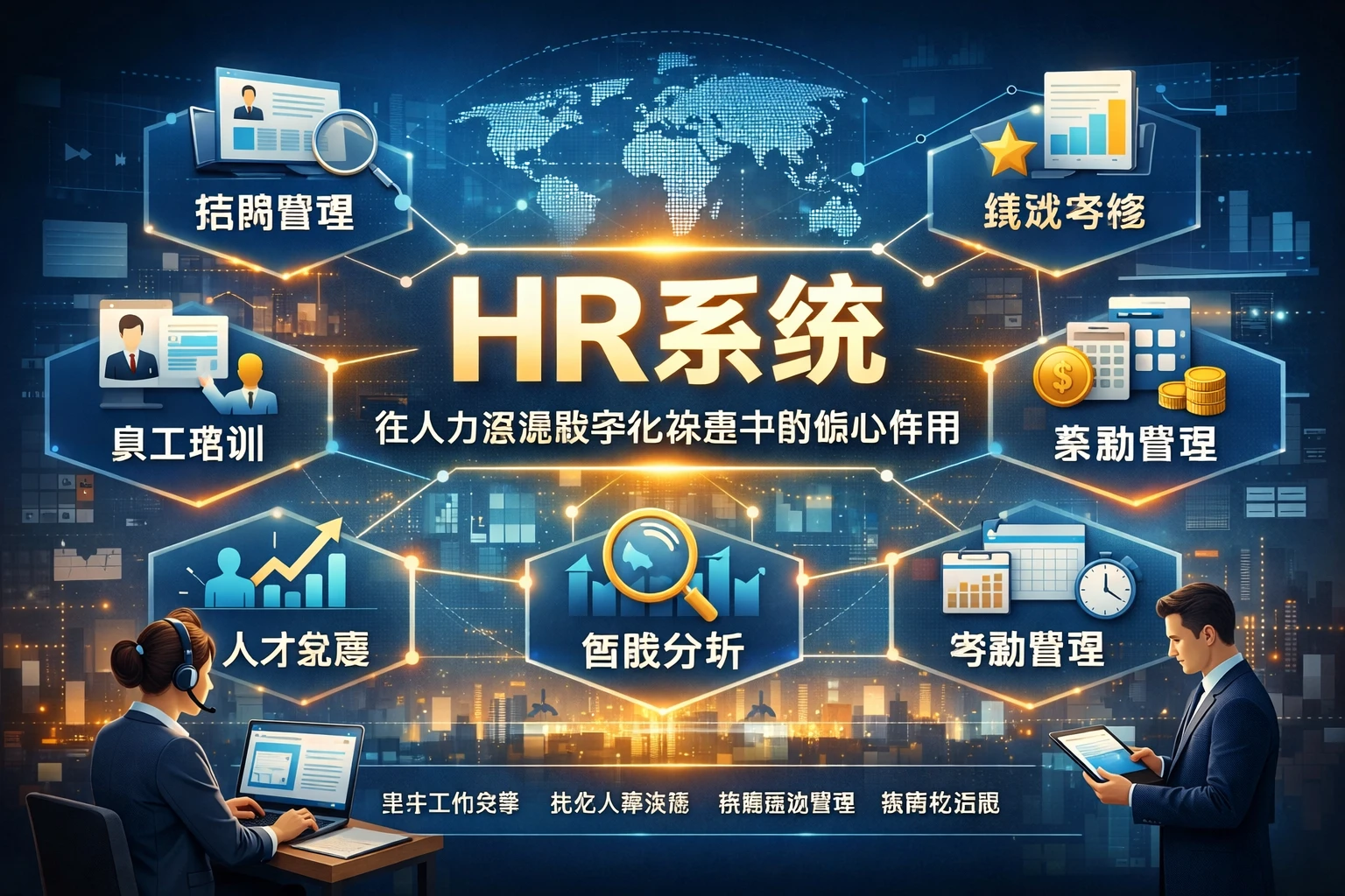 HR系统在人力资源数字化转型中的核心作用