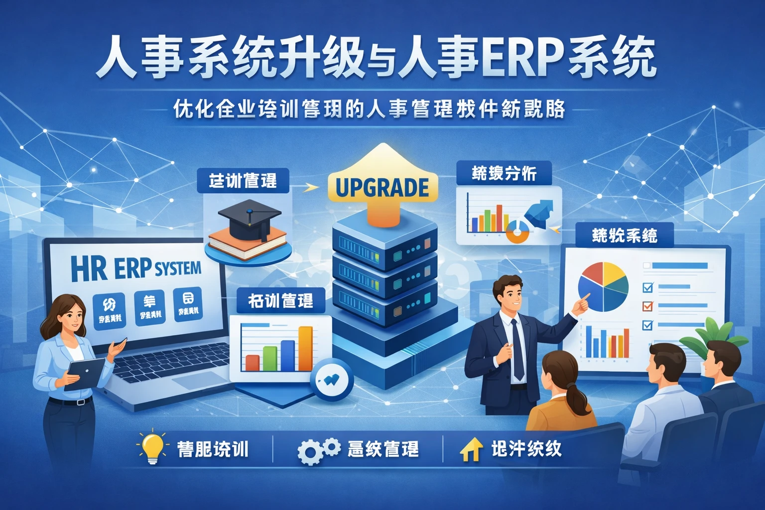 人事系统升级与人事ERP系统：优化企业培训管理的人事管理软件新思路