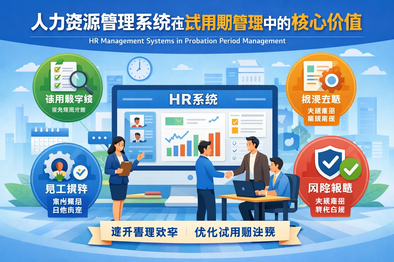 人力资源管理系统在试用期管理中的核心价值